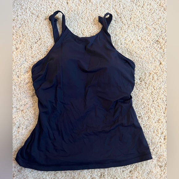 Athleta navy blue tankini top - Picture 5 of 7